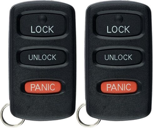 KeylessOption دخول بدون مفتاح عن بعد مفتاح السيارة فوب إنذار ل1998-2006 ميتسوبيشي مونتيرو، مونتيرو سبورت E4EG8D-522M-A in Kuwait