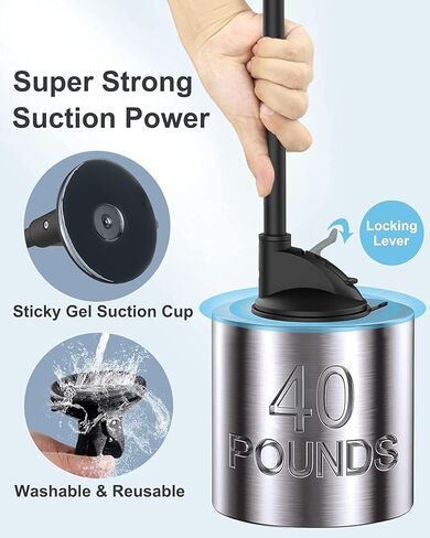 حامل رقمي للسيارة، حامل هاتف فاخر على الزجاج الأمامي لهاتف Samsung Galaxy S9 S8 S7 Plus، Note 8 9، Tab A E 5 4 S3 S4 (كل 5-8") أجهزة لوحية/هواتف مع حامل دوار مضاد للاهتزاز ووصلة ذراع قابلة للتعديل in Kuwait