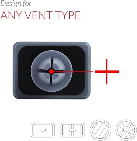 حامل سيارة من Koomus Pro Air-M مغناطيسي شامل بدون مهد للهواتف الذكية in Kuwait