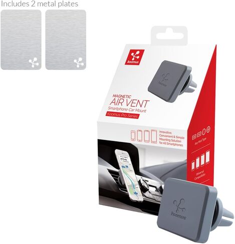 حامل سيارة من Koomus Pro Air-M مغناطيسي شامل بدون مهد للهواتف الذكية in Kuwait