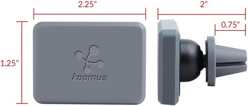 حامل سيارة من Koomus Pro Air-M مغناطيسي شامل بدون مهد للهواتف الذكية in Kuwait