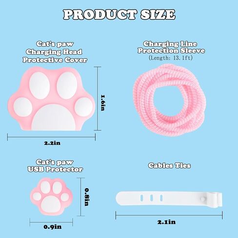 حافظة حماية للحيوانات لشاحن الرسوم المتحركة ثلاثية الأبعاد من سابو - للهاتف 20 واط USB-C شاحن محول الطاقة PVC وكابل USB Lightning (الأفوكادو) in Kuwait