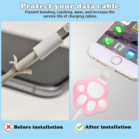 حافظة حماية للحيوانات لشاحن الرسوم المتحركة ثلاثية الأبعاد من سابو - للهاتف 20 واط USB-C شاحن محول الطاقة PVC وكابل USB Lightning (الأفوكادو) in Kuwait