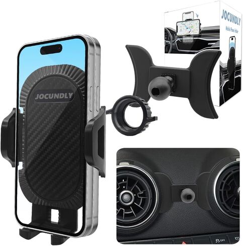 Car Phone Mount for 2014-2020 Audi A3 S3 RS3 8V [Thick Case Friendly] Mobile Phone Holder Cell Navigation Bracket Air Vent Auto Accessories Cradles, All Phones (Metal Base) in Saudi Arabia