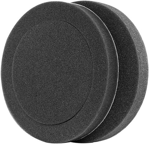DS18 PRO-X8BM Loudspeaker - 8" Midrange Red Aluminum Bullet 550W Max 275W RMS 8 Ohms + Car Door Foam Speaker Rings Blocker Soundproof Sponge - Great for Car Speaker Insulation - 2 Speakers in Saudi Arabia