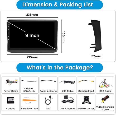 for Jeep Grand Cherokee wk2 2014-2017 Car Stereo with Carplay Android Auto 9 inch Touchscreen 2GB+32GB Android Radio Support GPS WiFi SWC RCA USB Rear Camera Canbus in Saudi Arabia