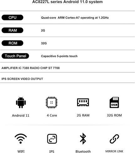Car GPS Navigator Android 11.0 Auto Stereo for BMW 3 5 Series E90 E60 with iDrive System Retained 8.8 inch IPS Touch Screen, CarPlay (2005-2008 CCC System, Octa Core 2GB RAM 32GB ROM) in Saudi Arabia