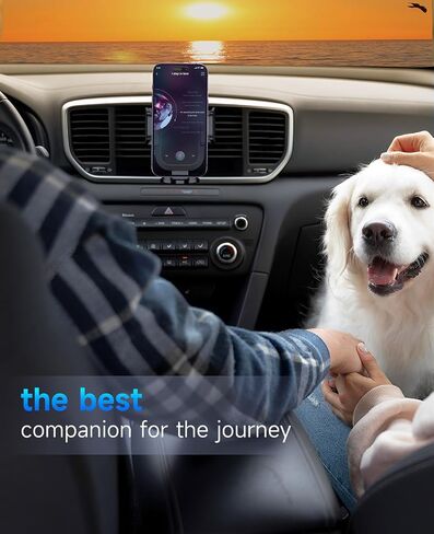 Phone Holder Car, [Upgraded Metal Hook Clip] Car Phone Holder for Car Vent, [Thick Cases Friendly] Cell Phone Holder Car, Suitable for Almost All Types of Mobile Phones in Saudi Arabia