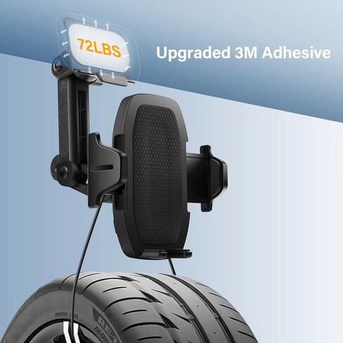 enGMOLPHY Designed for Tesla Phone Mount Compatible with Model 3/ Y/S/X, [Solid & Durable] Easy Clamp Hands-Free Car Mount for Tesla, Fit for iPhone 14 13 12 Pro Max, Samsung Galaxy S22 All Phones in Kuwait