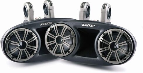 KICKER 41KMT67 Tower System Full-Range Two-Way Speaker System with Dual Weather-Proof enclosures (Pair) in Saudi Arabia