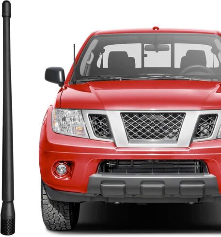Short Antenna for Nissan Frontier (2003-2021), Nissan Frontier Antenna, 13 inches Flexible Rubber Antenna Replacement, Designed for Optimized FM/AM Reception in Kuwait