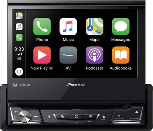 Pioneer - ريسيفر DVD للوسائط المتعددة 7 بوصة - أسود (متجدد) in Saudi Arabia