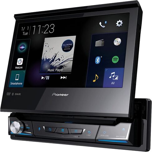 Pioneer - ريسيفر DVD للوسائط المتعددة 7 بوصة - أسود (متجدد) in Saudi Arabia