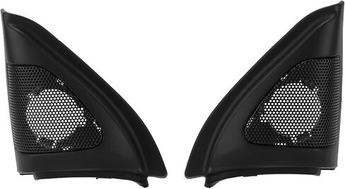 Fydun 1 Pair Car Door Speaker Cover Audio Tweeter Trim Black Speaker Decor Replacement for Corolla 2003‑2006 in Saudi Arabia