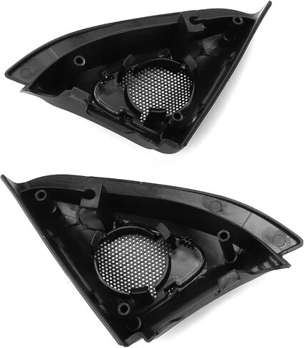 Fydun 1 Pair Car Door Speaker Cover Audio Tweeter Trim Black Speaker Decor Replacement for Corolla 2003‑2006 in Saudi Arabia
