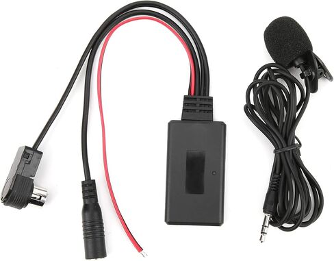 Bluetooth Alpine cda, Bluetooth 5.0 AUX Cable Adapter with Microph Handsfree Car Fit for Alpine Kit ABS DC12V in Saudi Arabia