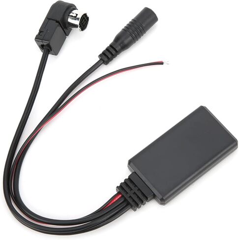 Bluetooth Alpine cda, Bluetooth 5.0 AUX Cable Adapter with Microph Handsfree Car Fit for Alpine Kit ABS DC12V in Saudi Arabia