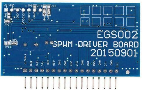 Gump's Grocery DC-AC محول موجة جيبية نقية SPWM Board EGS002 EG8010 + IR2110 وحدة تشغيل in Saudi Arabia