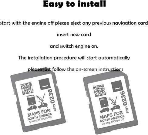 Wzytshun 86810236 2022 أحدث الخرائط والملاحة بطاقة SD أحدث إصدار تحديث الخرائط المتوافق مع GMC Cadillac Buick SilveradoI Camaro 2019 2020 2021 in Kuwait