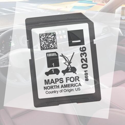 Wzytshun 86810236 2022 أحدث الخرائط والملاحة بطاقة SD أحدث إصدار تحديث الخرائط المتوافق مع GMC Cadillac Buick SilveradoI Camaro 2019 2020 2021 in Kuwait