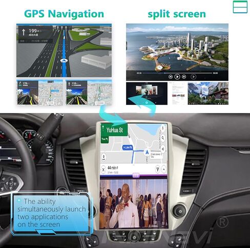 راديو سيارة كوالكوم أندرويد 11 لسيارة شيفروليه سوبربان تاهو جي إم سي يوكون 2014-2020 وحدة رأس بديلة ستيريو 14.4 بوصة IPS 2K شاشة تعمل باللمس طراز تسلا كاربلاي أندرويد ملاحة تلقائية تشغيل الوسائط المتعددة in Kuwait