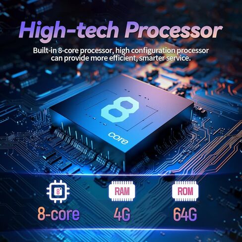 Car Stereo for Jeep Compass Patriot 2010-2016, (4+64) Android 12 5G WiFi 8 Core IPS Touch Screen Head Unit with Wireless Apple Carplay Android Auto 48EQ Bluetooth WiFi MirrorLink SWC Backup Camera in Kuwait