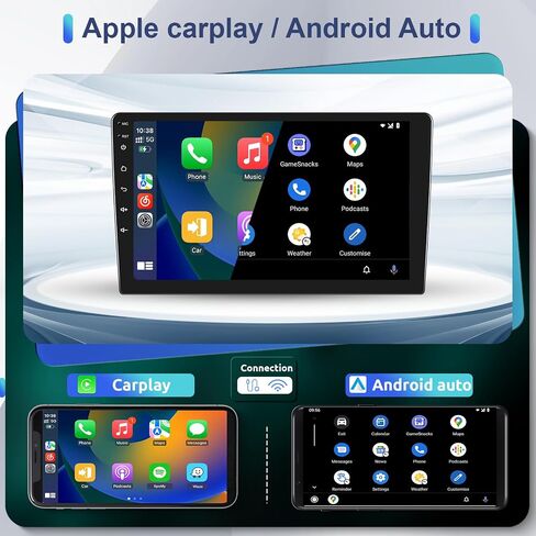 2G 64G Android Car Stereo for Toyota FJ Cruiser 2006-2023 with Apple Carplay, Rimoody 9 Inch Touchscreen Car Radio with GPS Navigation Bluetooth FM HiFi WiFi Android Auto + AHD Backup Camera in Saudi Arabia
