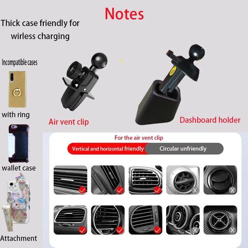 Wireless Car Charger, Automatic Clamping,15W Fast Charging, Compatible with iPhone 13/ 13Pro/12/12Pro/SE/11/11Pro/XSMax/XS/XR/X/8,Samsung S22/ S21/S20/ S10/S9/S8/Note20/ Note10/9 in Kuwait