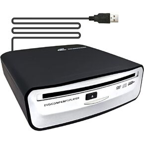 مشغل أقراص مضغوطة محمول من LEROAADZ لمنفذ USB للسيارة، مشغل أقراص مضغوطة خارجي عالمي للسيارة، مشغل أقراص USB للسيارة للملاحة بنظام Android (لنظام Android 4.4 وما فوق فقط)، التوصيل والتشغيل in Kuwait