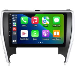 راديو ستيريو سيارة لسيارة تويوتا كامري 2015 2016 2017، وحدة راس اندرويد 11 شاشة لمس مدمجة في ابل كاربلاي اندرويد اوتو DSP IPS بلوتوث نظام تحديد المواقع والملاحة 2G RAM 32G روم in Kuwait