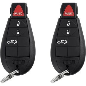 مفتاح فوب متوافق مع 2008-2010 كرايسلير 300 2008-2014 دودج تشالنجر 2008-2013 دودج تشارجر 2008-2013، مفتاح تحكم عن بعد للدخول بدون مفتاح بيست ريموتس 4 ازرار بديل لـ M3N5WY783X IYZ-C01C in Kuwait