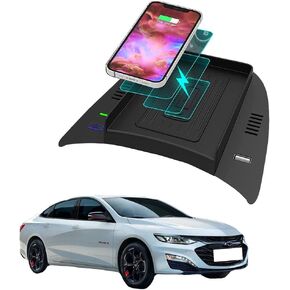 شاحن سيارة لاسلكي من كوكا باتر لوحدة التحكم المركزية مع صينية شيفروليه ماليبو مع منفذ يو اس بي، قاعدة شحن جوال لاسلكية سريعة للسيارة in Kuwait