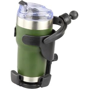 RAM Mounts Level Cup XL Drink Holder with B Size 1" Ball Mount | Self-leveling holder for 12-32 oz bottles and tumblers, compatible with RAM Mounts B Size systems in Saudi Arabia