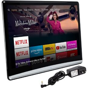 Car Tvs for Back Seat,2G+32G Headrest Monitor Tablet with 12.4" Touch Screen,Portable TV Headrest Video Player for Camping,Support 4K/WiFi/Bluetooth/HDMI in/Out/USB/FM