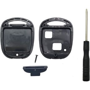 Replacement Key Fob Cover Case fit for Toyota Landcruiser Highlander Camry Corolla Keyless Entry Remote Key Fob Shell 2 Button