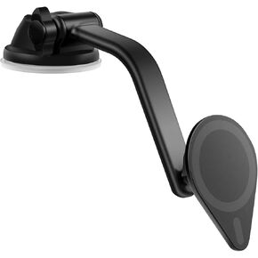 enGMOLPHY Magnetic Phone Mount for Car, Dashboard Magsafe Car Mount [Super Suction Cup], Universal Handsfree Dash Cell Phone Holder Car, Fit for iPhone 13/12 Pro Max Mini Magsafe Case & All Phones in Kuwait