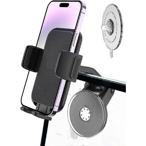 حامل هاتف Aozcu Tesla للطراز Y Model 3، [الطرق الوعرة مستقرة] حامل الهاتف الخلوي للسيارة للوحة أجهزة القياس لشاشة Tesla، مهد Tesla بدون استخدام اليدين لهواتف iPhone 15 14 13 12 Pro Max 4-7 بوصات in Kuwait