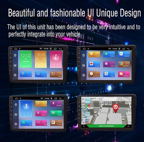 مشغل راديو ستيريو للسيارة يعمل بنظام Android 12 بشاشة 9 بوصة IPS تعمل باللمس ونظام تحديد المواقع العالمي (GPS) مدمج لاسلكي CarPlay بلوتوث يدعم JBL Stereo Factory WiFi Obd2 DVR TPMS لسيارة Toyota Venza 2008-2016 in Kuwait
