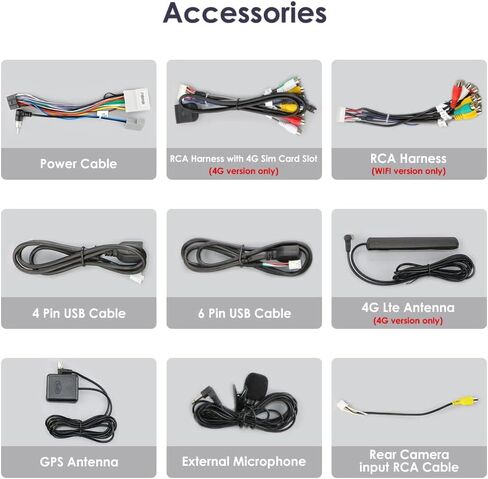 راديو ستيريو للسيارة بنظام تشغيل اندرويد 10 متوافق مع تويوتا كامري 2007-2011 وتويوتا اوريون 2006-2011 مع مشغل فيديو للسيارة مقاس 9 انش ومشغل وسائط متعددة ونظام تحديد المواقع وبلوتوث in Kuwait
