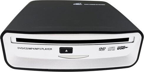 مشغل أقراص مضغوطة محمول من LEROAADZ لمنفذ USB للسيارة، مشغل أقراص مضغوطة خارجي عالمي للسيارة، مشغل أقراص USB للسيارة للملاحة بنظام Android (لنظام Android 4.4 وما فوق فقط)، التوصيل والتشغيل in Kuwait