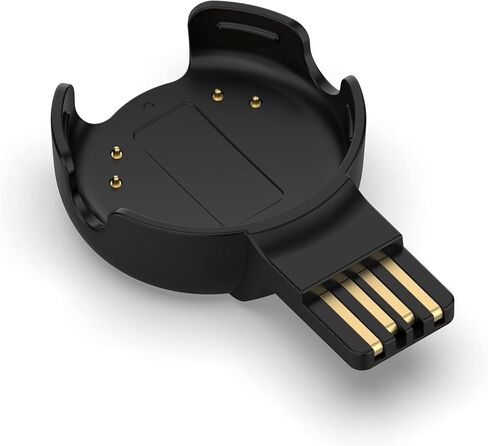 شاحن TenCloud متوافق مع شواحن USB بديلة Polar Verity Sense لـ OH1/Verity Sense (أسود) in Kuwait
