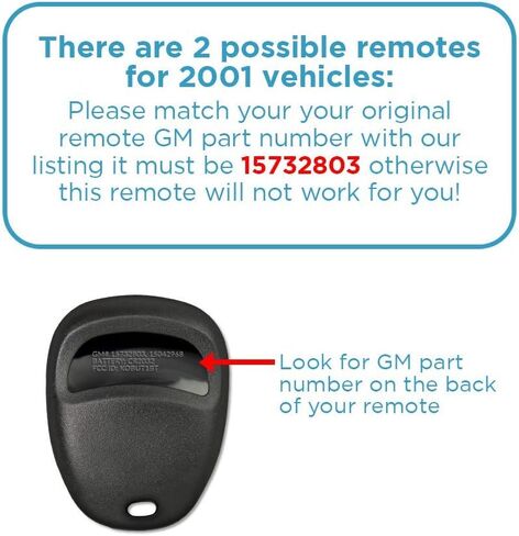 استبدال مفتاح السيارة للدخول بدون مفتاح 2Go للمركبات التي تستخدم 3 أزرار 15732803 KOBUT1BT - عبوتان in Saudi Arabia