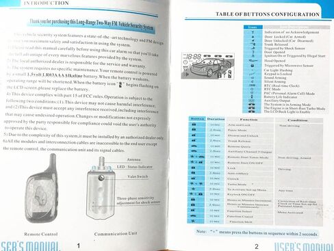 كاربست جهاز انذار امان السيارة بنظام استشعار LCD ثنائي الاتجاه لتشغيل المحرك عن بعد | نظام انذار ضد السرقة للسيارة in Kuwait