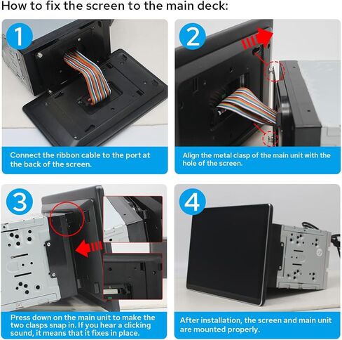 JOYING جديد 10.1 بوصة ستيريو سيارة أندرويد شاشة قابلة للتدوير التلقائي 1280x800P شاشة لمس عالمية مزدوجة الدين راديو السيارة أندرويد 10.0 نظام دعم Bluetooth5.1/5G WIFI/4G بطاقة SIM in Kuwait