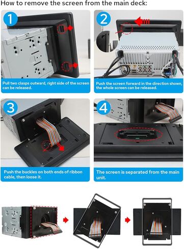 JOYING جديد 10.1 بوصة ستيريو سيارة أندرويد شاشة قابلة للتدوير التلقائي 1280x800P شاشة لمس عالمية مزدوجة الدين راديو السيارة أندرويد 10.0 نظام دعم Bluetooth5.1/5G WIFI/4G بطاقة SIM in Kuwait