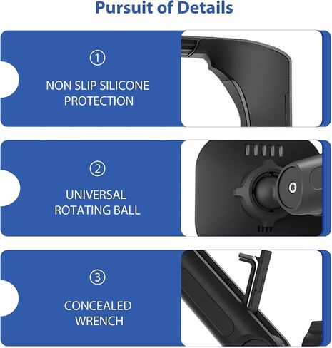 حامل شاحن سيارة لاسلكي مغناطيسي من MEHIDFY لطراز Tesla 3/Y، حامل هاتف مغناطيسي للشحن السريع 15 وات، حامل هاتف مغناطيسي قوي، متوافق مع حافظة MagSafe وiPhone 12/13/14 (ذراعين) in Kuwait