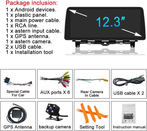 أندرويد 13.0 لهوندا أكورد 8th راديو 2008-2012 أندرويد أوتو كاربلاي مع 12.3 بوصة IPS شاشة تعمل باللمس سيارة استقبال الصوت لتحديد المواقع واي فاي SWC كاميرا احتياطية in Kuwait