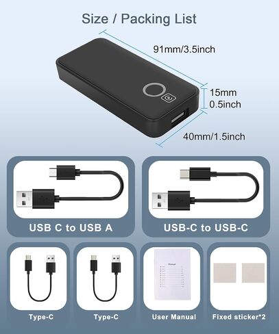 Rimoody Wireless CarPlay Adapter Apple for iPhone 2023 Style CarPlay Wireless Dongle Plug & Play Converts Wired CarPlay to Wireless for Factory Wired CarPlay Cars Ai Box Adapter USB Type C in Saudi Arabia