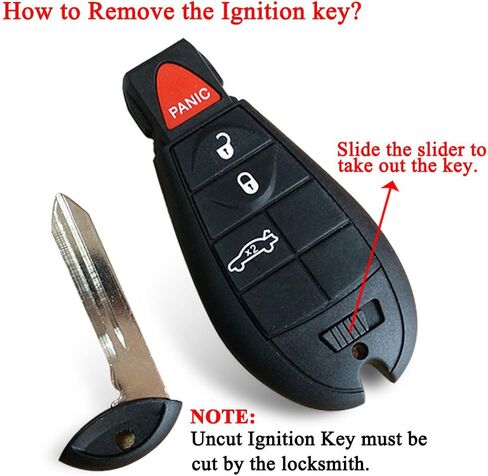 مفتاح فوب متوافق مع 2008-2010 كرايسلير 300 2008-2014 دودج تشالنجر 2008-2013 دودج تشارجر 2008-2013، مفتاح تحكم عن بعد للدخول بدون مفتاح بيست ريموتس 4 ازرار بديل لـ M3N5WY783X IYZ-C01C in Kuwait