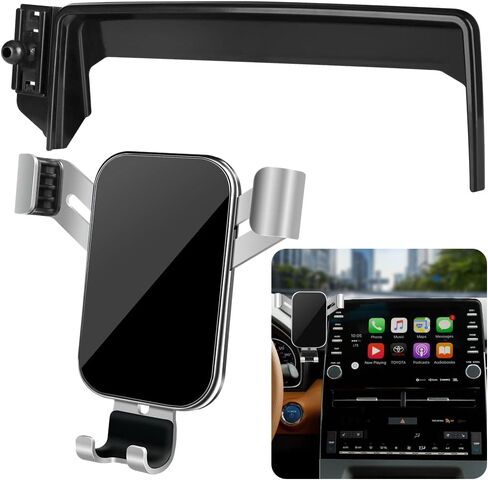 LUNQIN Car Phone Holder Mount for Toyota Avalon 2019-2022 Big Phones with Case Auto Accessories Navigation Bracket Interior Decoration Mobile Cell Automobile in Saudi Arabia